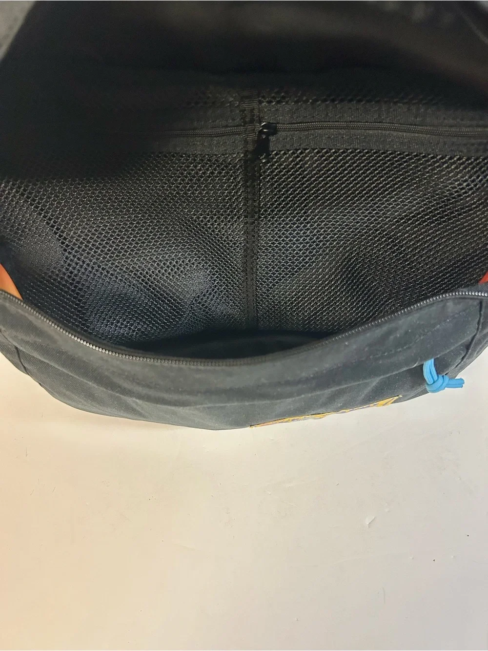 Nike Black Waist Pack with Blue Accents and Tune Squad Patch